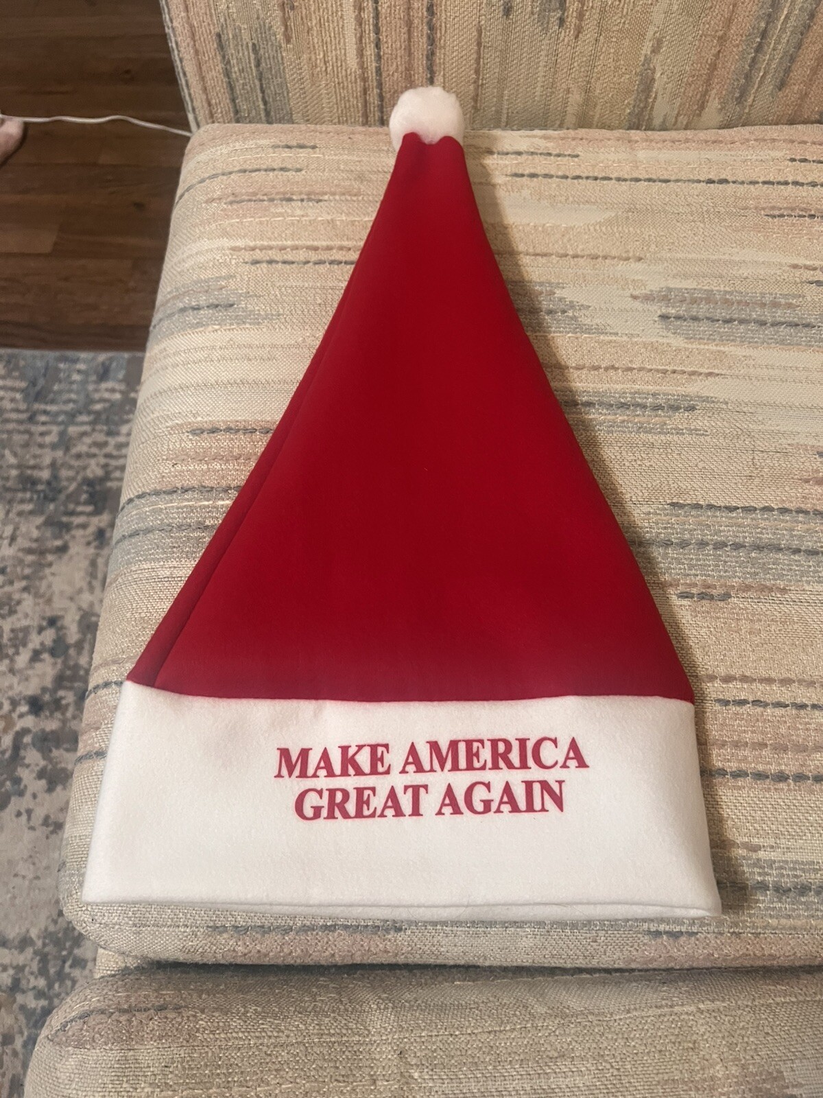 Donald Trump MAGA Christmas Santa Hat 2024 Official campaign Victory XMAS HAT!
