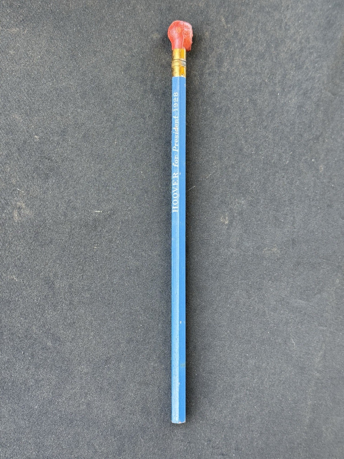Antique 1928 Herbert Hoover Presidential Election Campaign Pencil (Authentic)