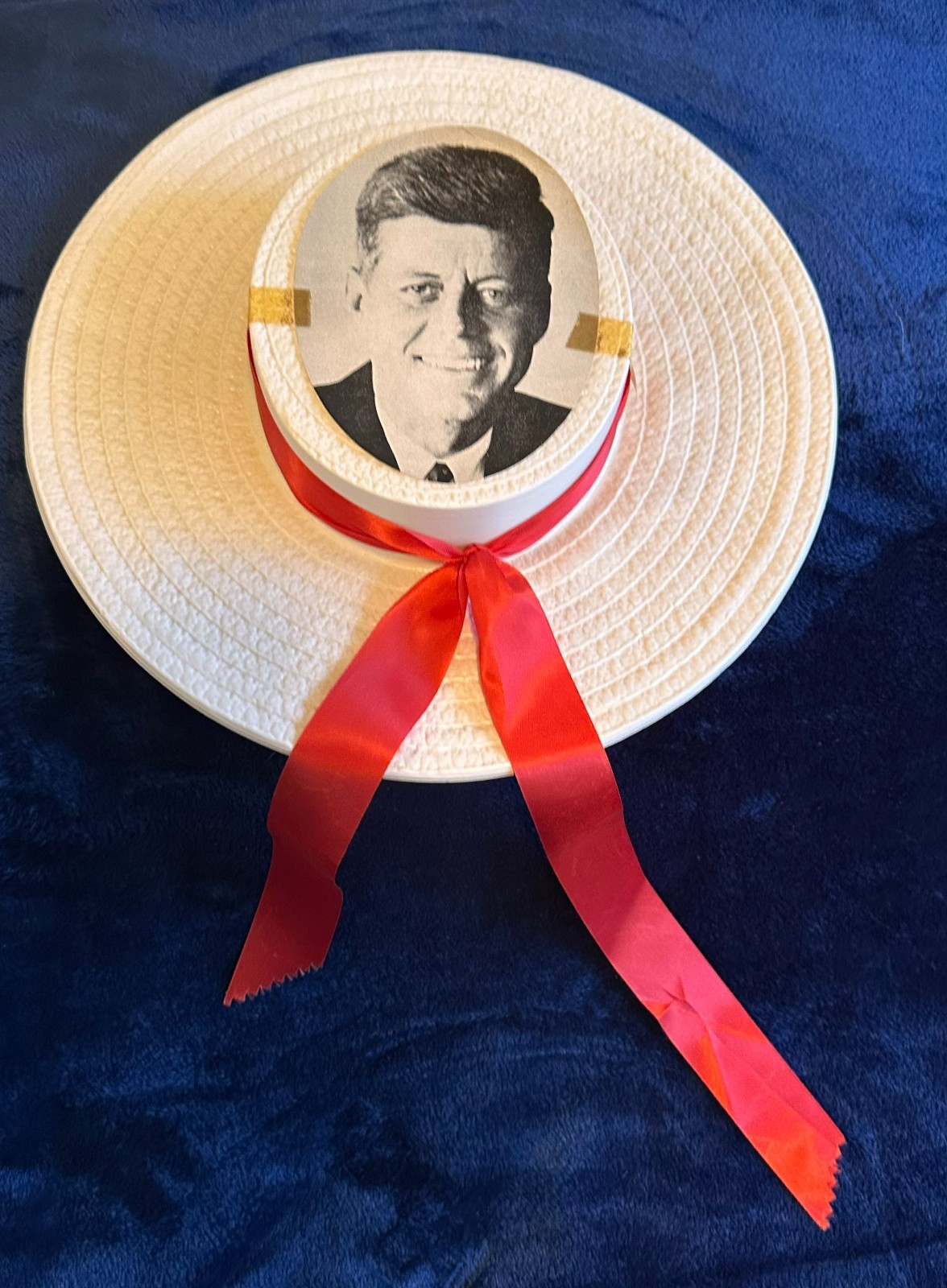 Rare 1960 JFK Kennedy Johnson Convention Hat