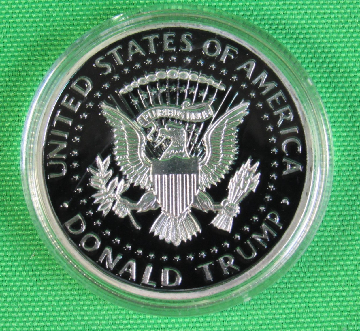 Trump 2024 24K Coin – “Save America Again” (Silver) (KL/2016/60520)