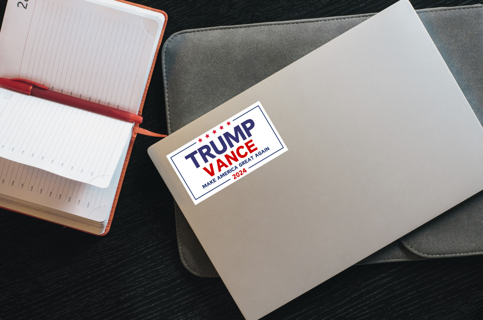 TRUMP VANCE 2024 Bumper Sticker | Vinyl | Water-resistant (Premium Quality)