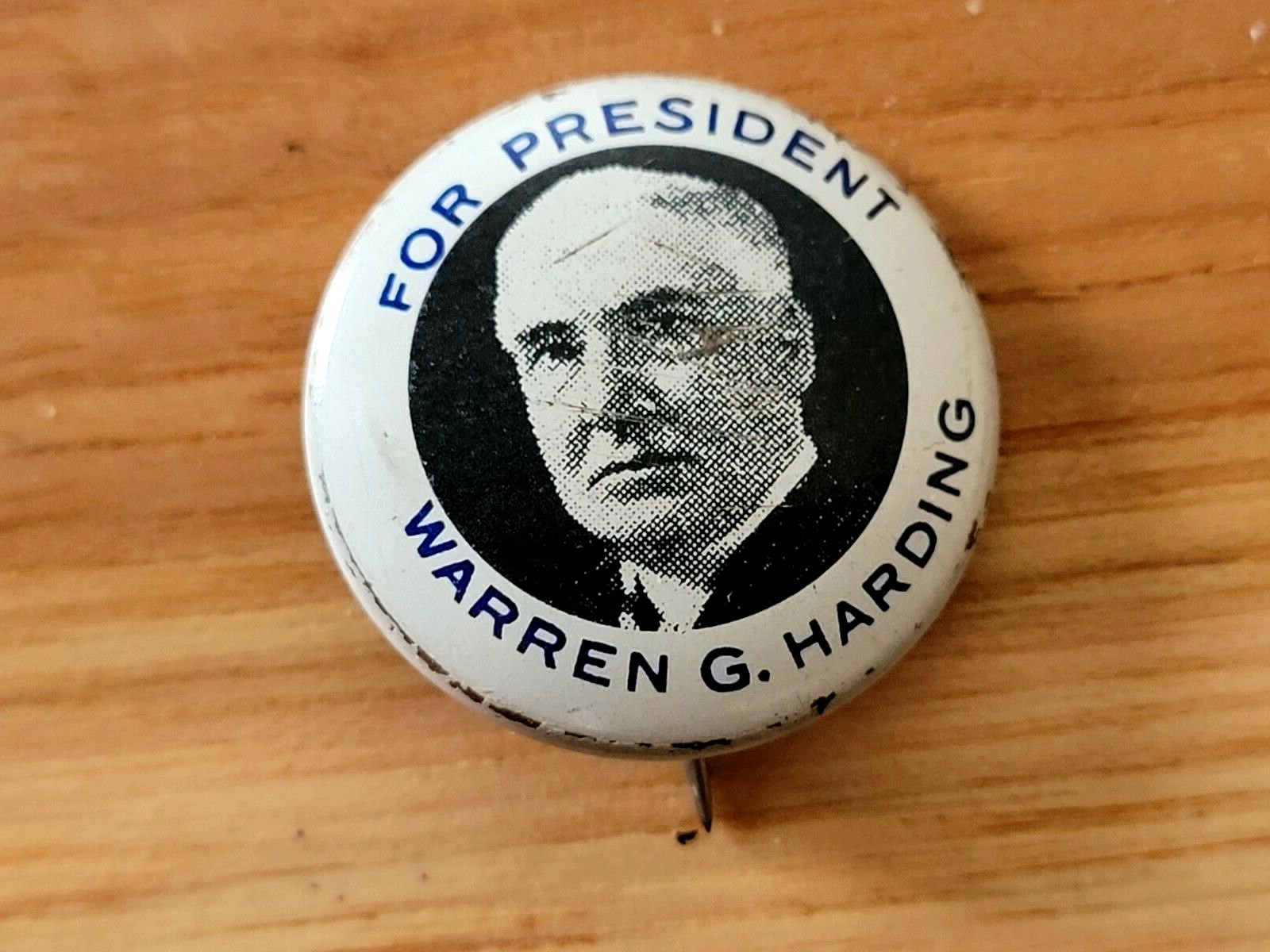 Warren G Harding for President Pinback Button Pin Political Election Campaign