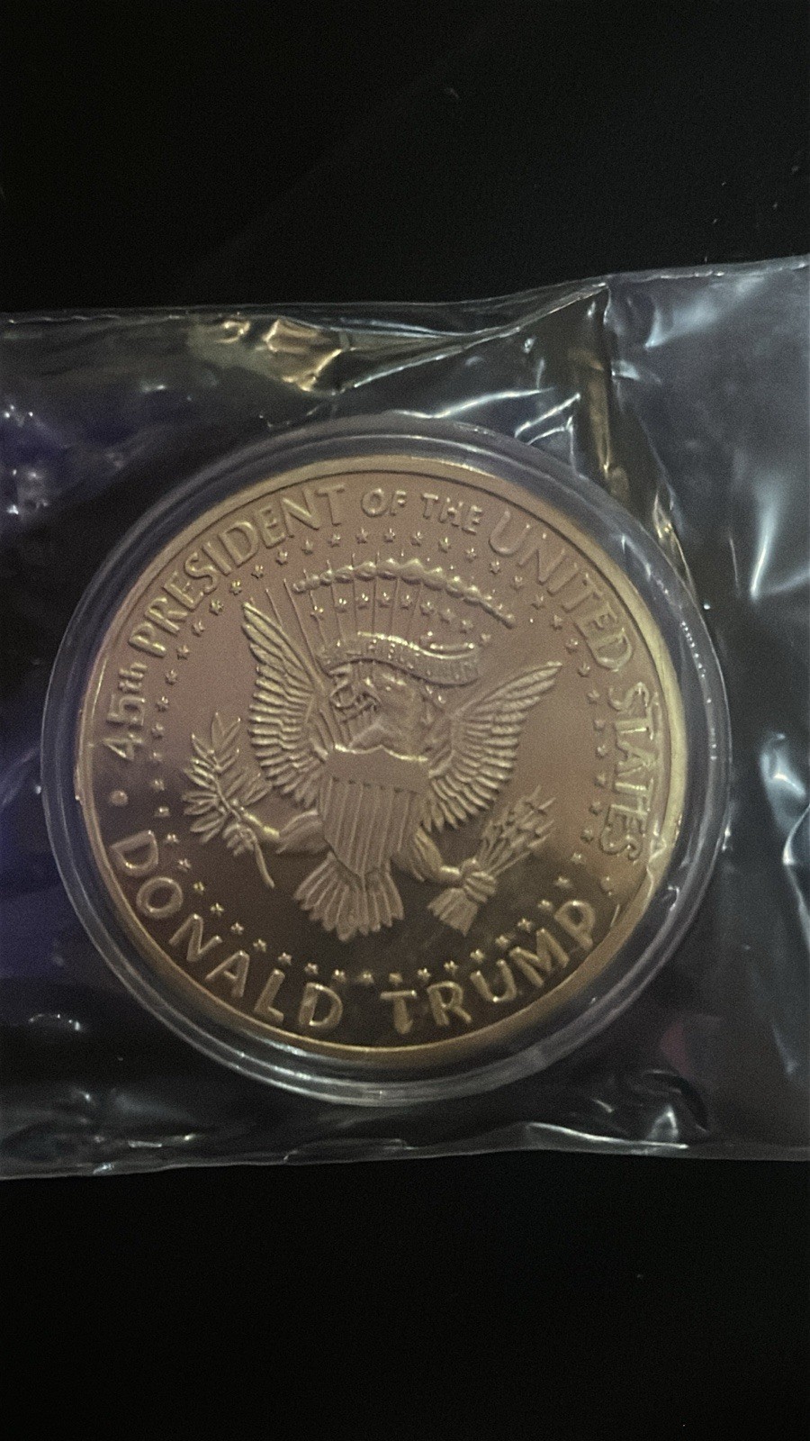 Donald Trump 45th President 2019 United States Politics Commemorative Coin