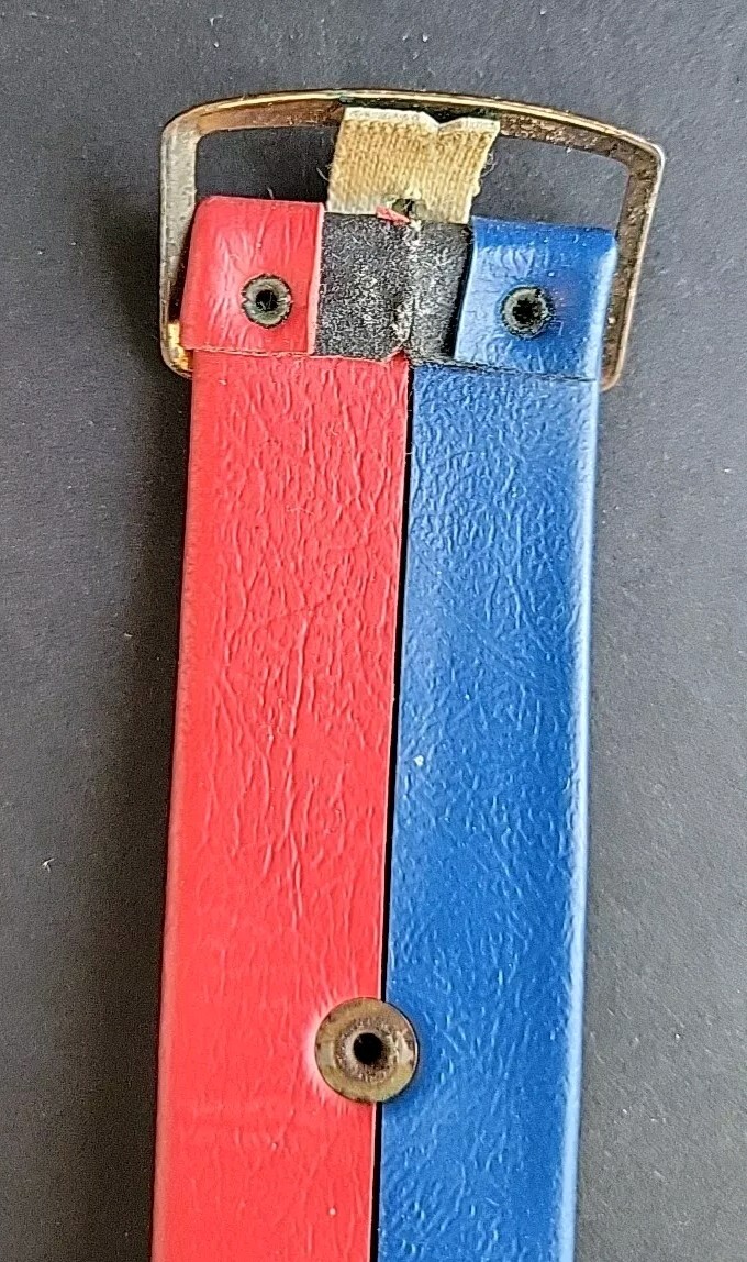Vtg Spiro Agnew Watch “Dirty Time Company” Swiss Made w/ Original Tube *PLS READ