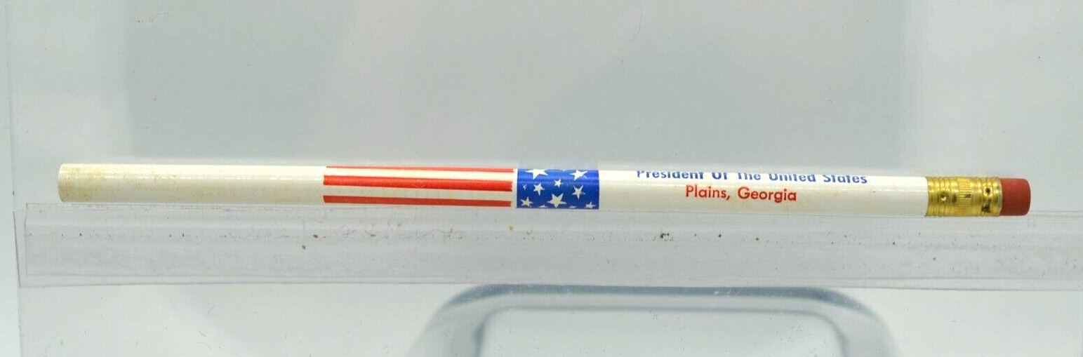 Jimmy Carter 1977 UNUSED PENCIL – POTUS – Plains Georgia ORIGINAL-RARE!