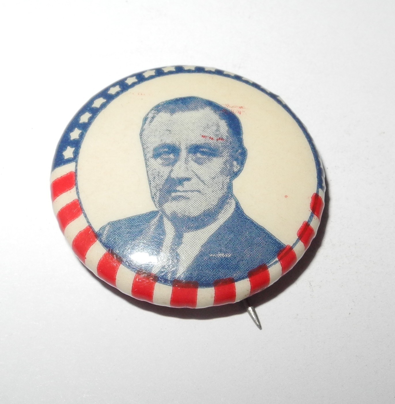 1932 FRANKLIN D ROOSEVELT Political Campaign President Election Button 1.25″ Pin