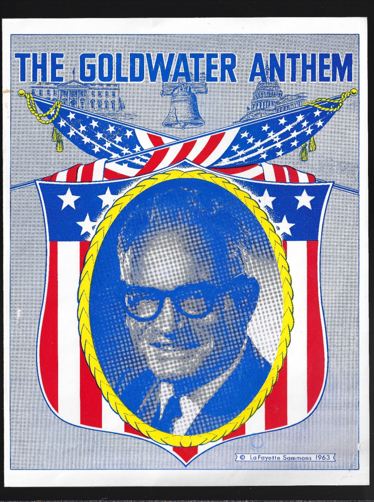 1964 The (Barry) Goldwater Anthem HTF Modern Presidential Campaign Sheet Music