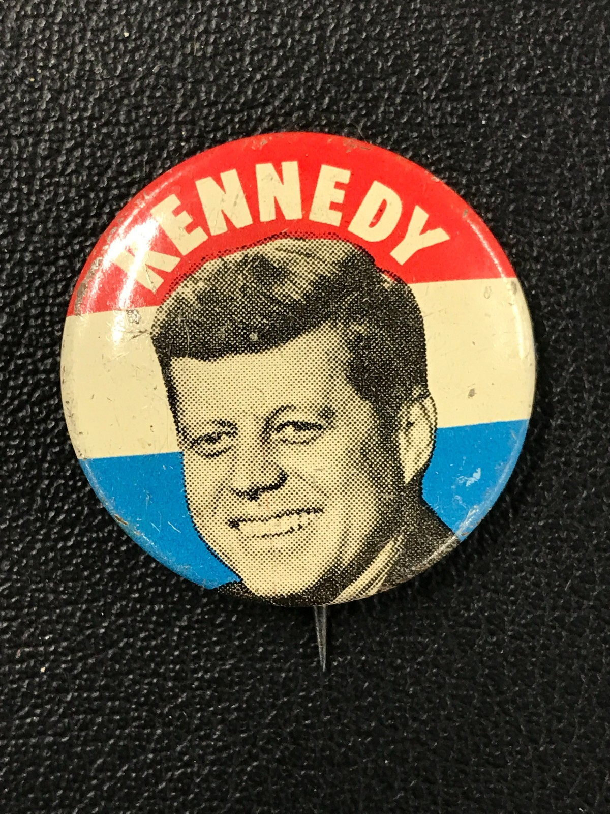 Vintage 1960 Presidential Election Campaign John F. Kennedy 1″ Button Pin
