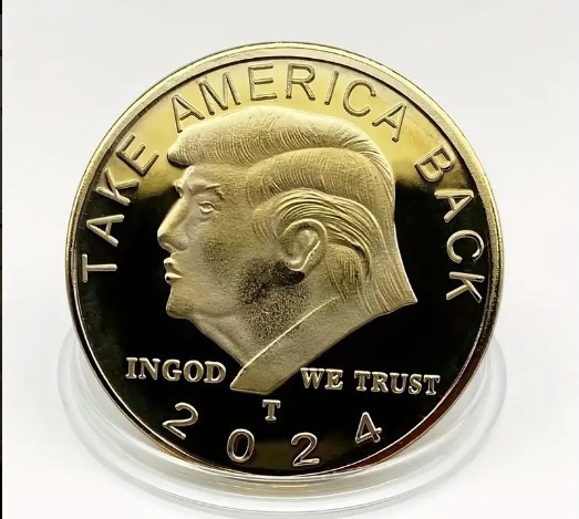 2024 President Donald Trump Commemorative Coins Take America Back /25 Coins