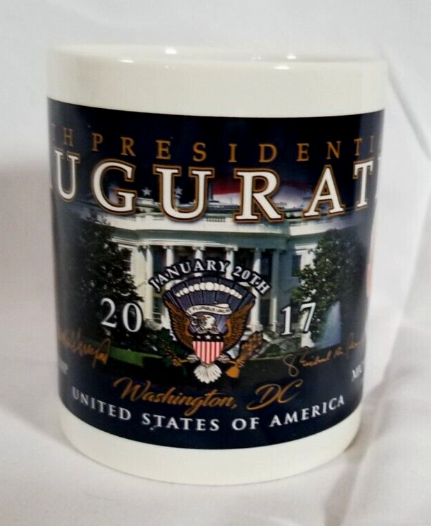 2017 Inauguration of President Trump & Vice-President Pence Coffee Tea Mug MAGA