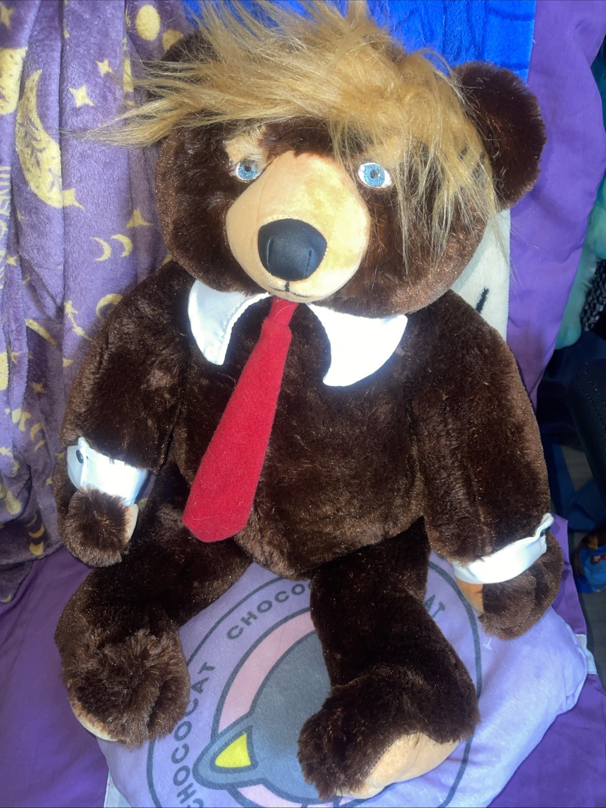 Donald Trump Trumpy Teddy Bear Original Authentic Deluxe 22″ Plush