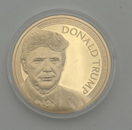 Donald Trump Speeches Coin Collection 24K Gold Layered Proof w/COA American Mint