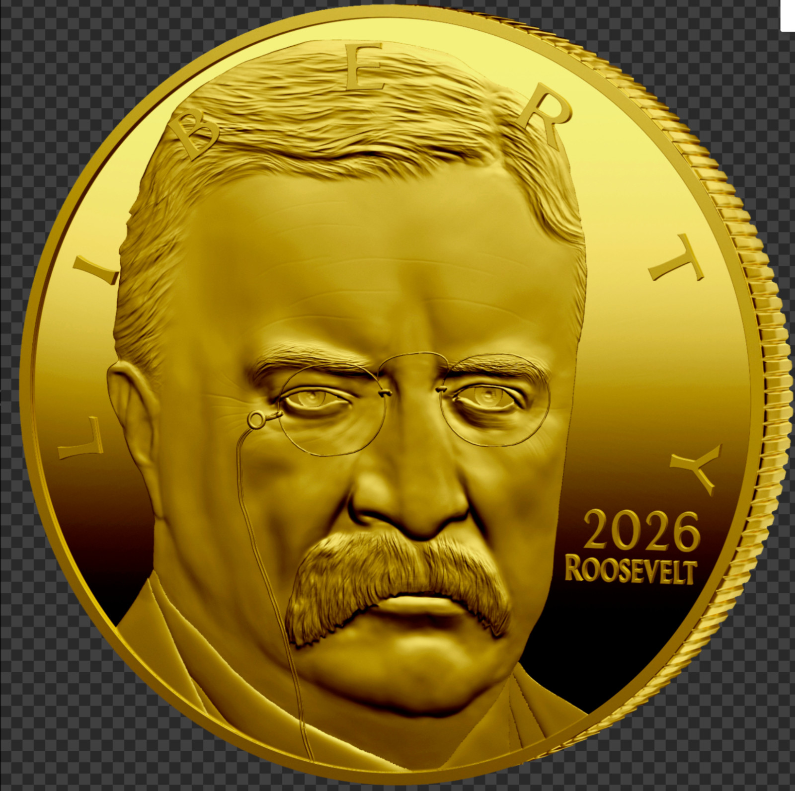 Theodore Roosevelt Gold Coin Double Eagle – Flying American Eagle
