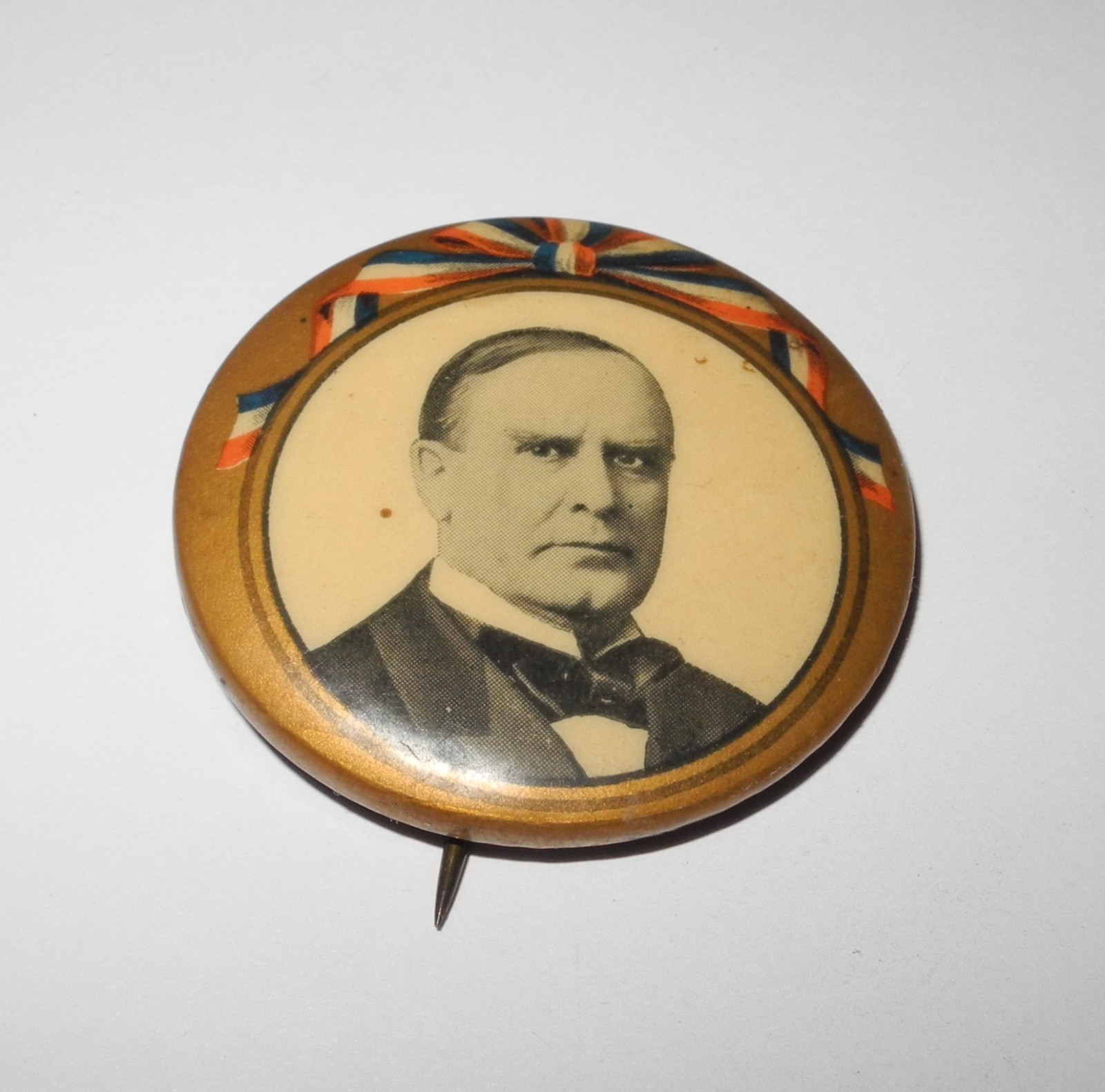 1896 William McKinley Political Campaign President Election Button 1.75″ Pin