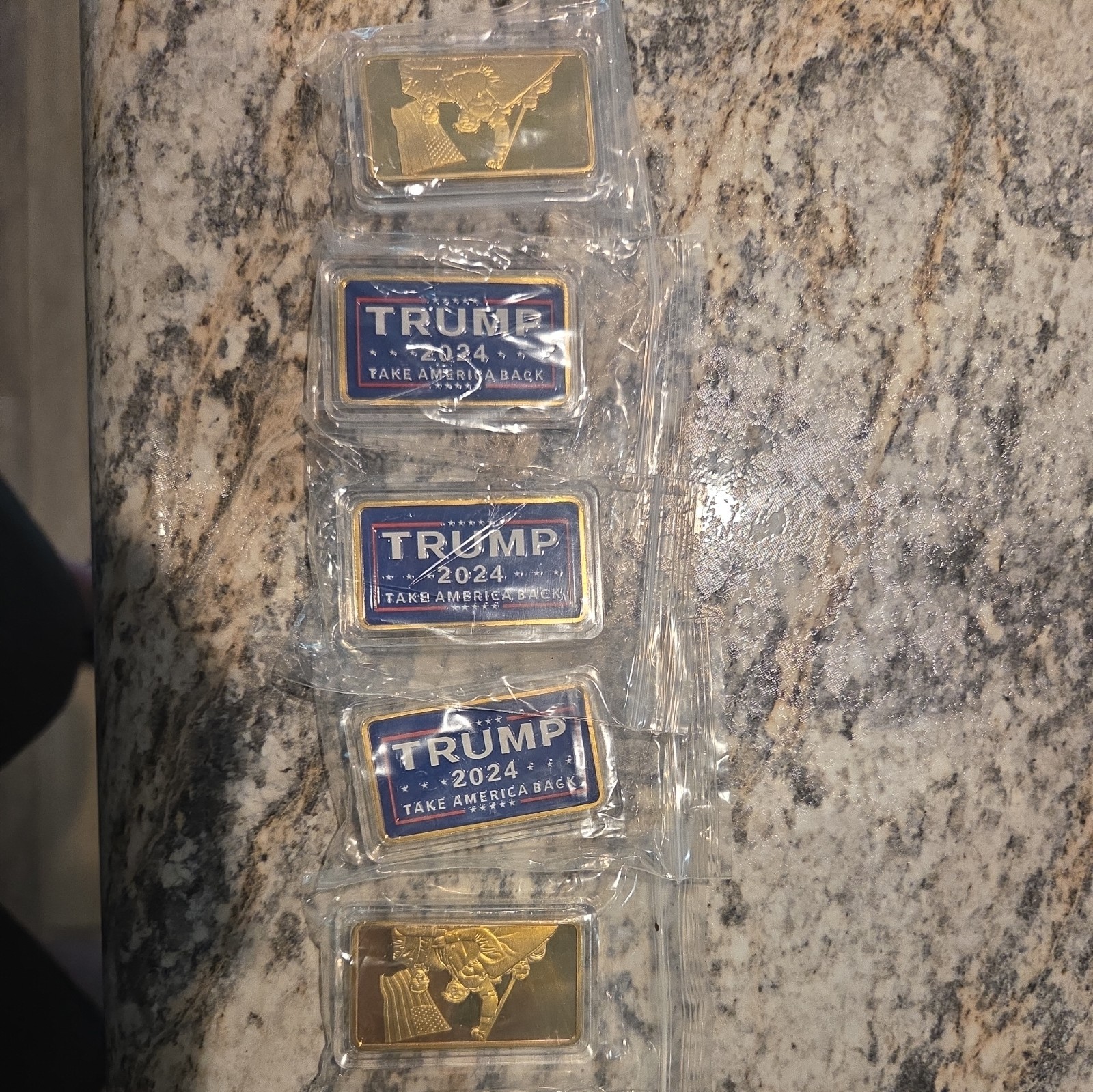 Donald Trump Assassination Gold Bar US President 2024