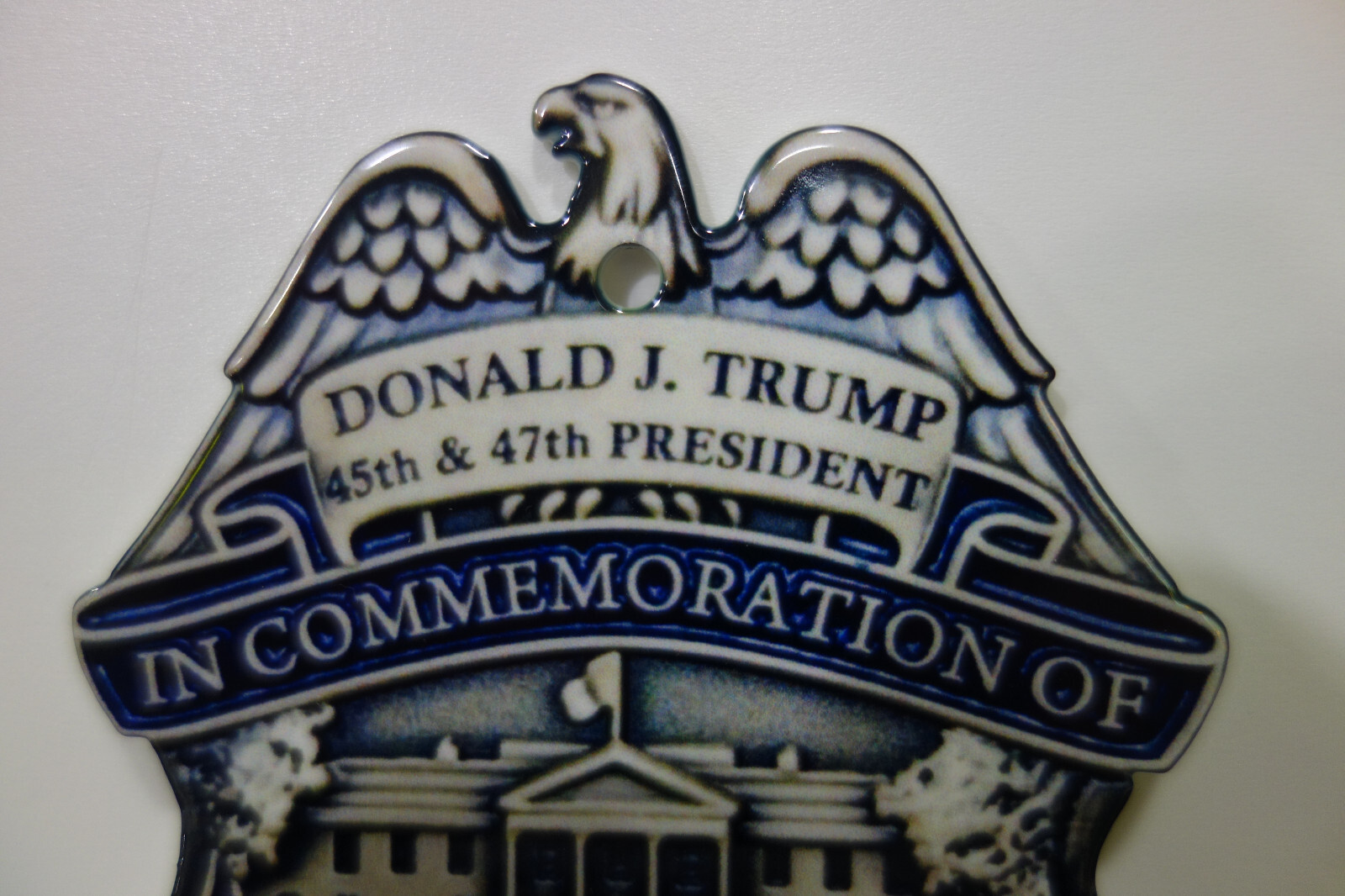 Commemorative President Donald J. Trump 45🦅47 Coin BADGE. 2025 INAUGURATION
