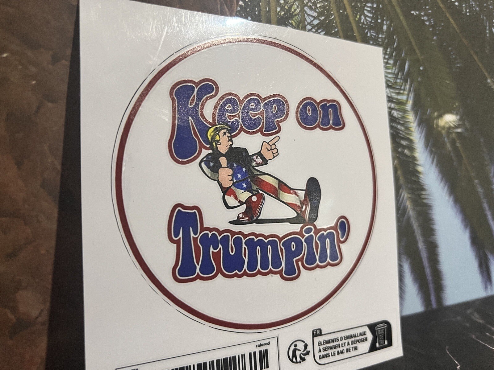 Keep On Trumpin’ President Donald Trump 4″ Decal Sticker Laptop Car Truck NEW