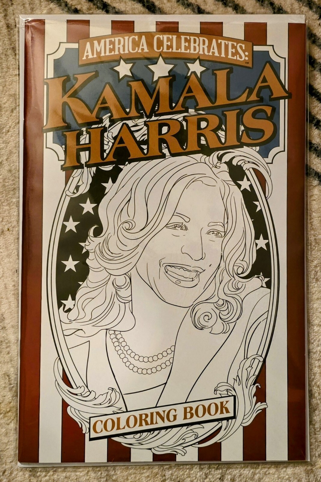 America Celebrates: Kamala Harris Coloring Book | Antarctic | Political History