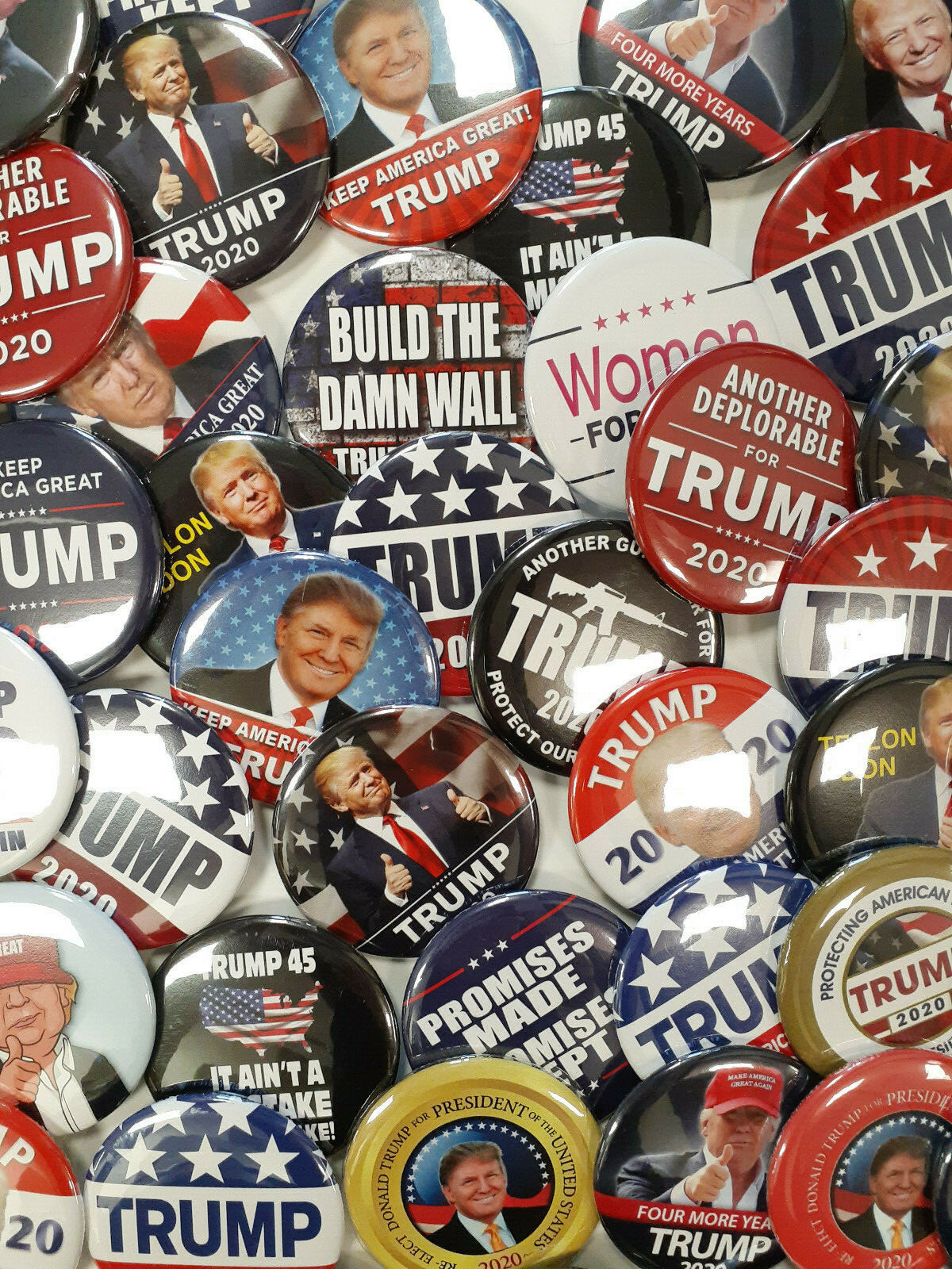 2020 Trump Re-Elect Trump Button Blowout 25 Free Shipping in USA
