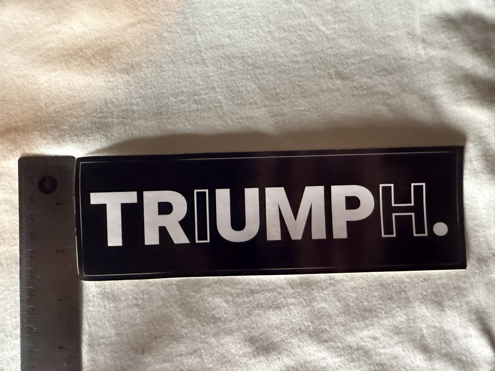 Triumph – Pro Trump Anti Biden Sticker. MAGA