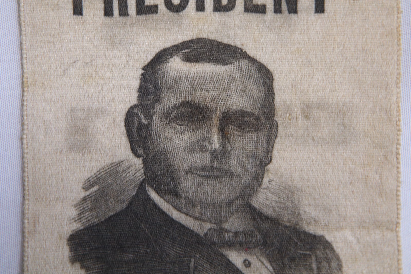 1884 R. P. Flower Campaign Ribbon – For President – New York Political USA Dem