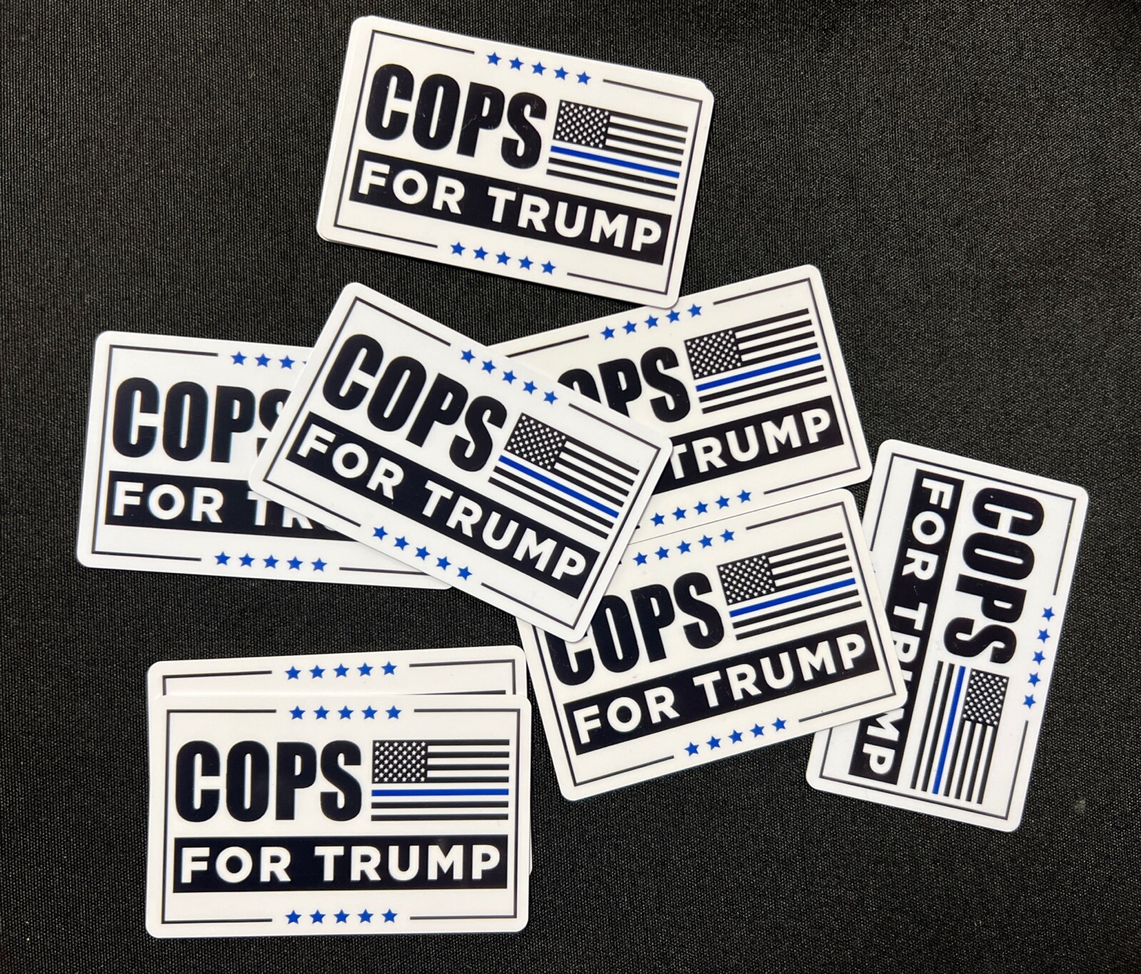 COPS FOR TRUMP ID Card Plastic MAGA USA