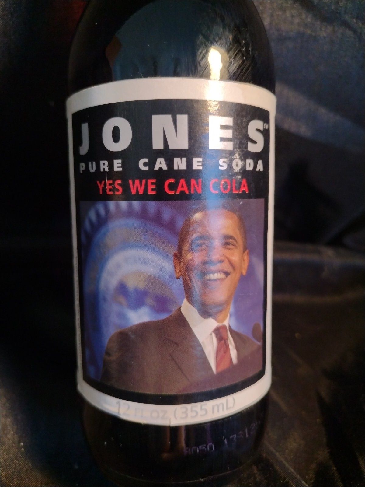 OBAMA “Yes We Can” Cola, Full 12oz Bottle +4Pak Obama/McCain Carrier