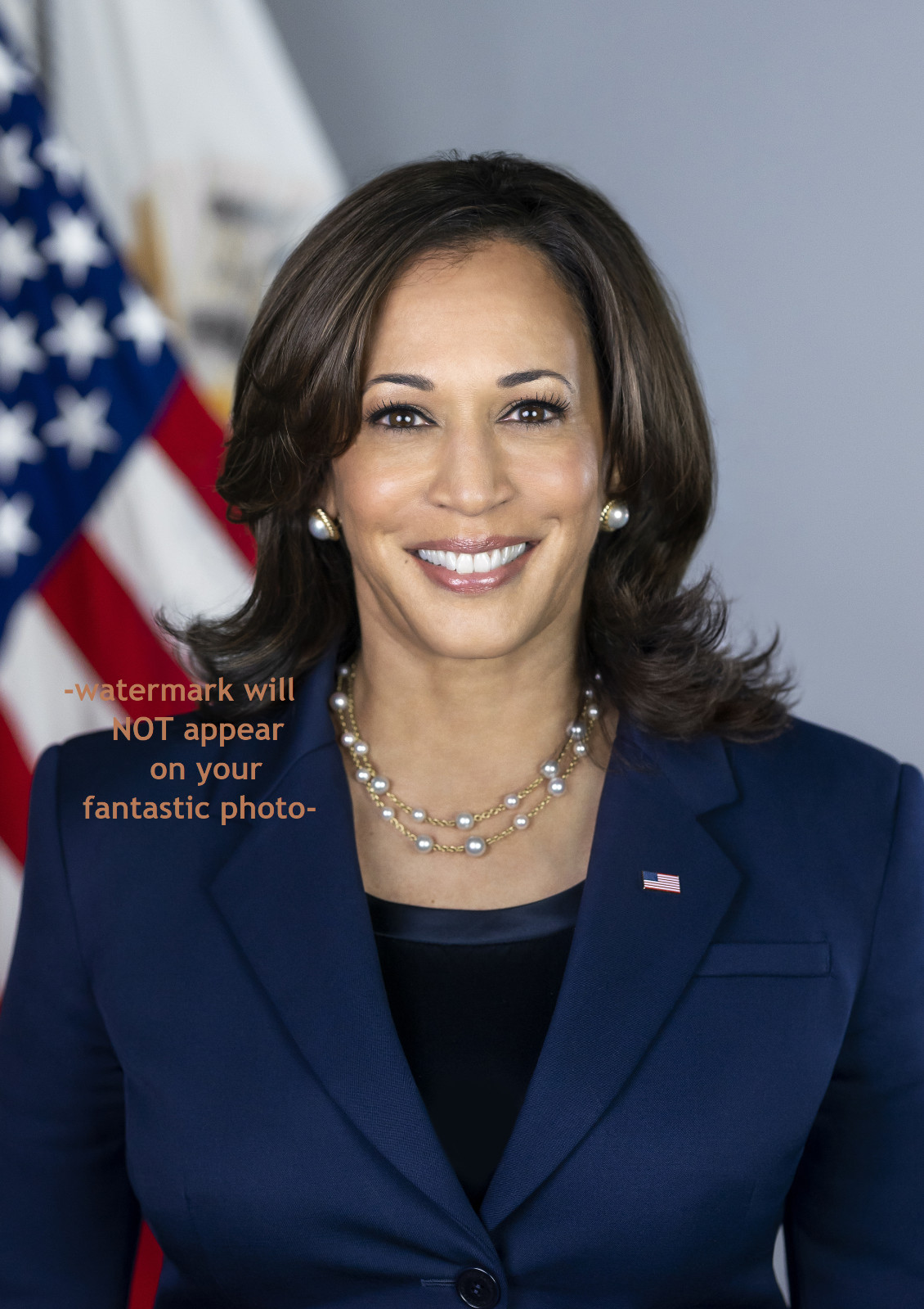 Kamala Harris PHOTO Portrait President Candidate 5×7 Senator