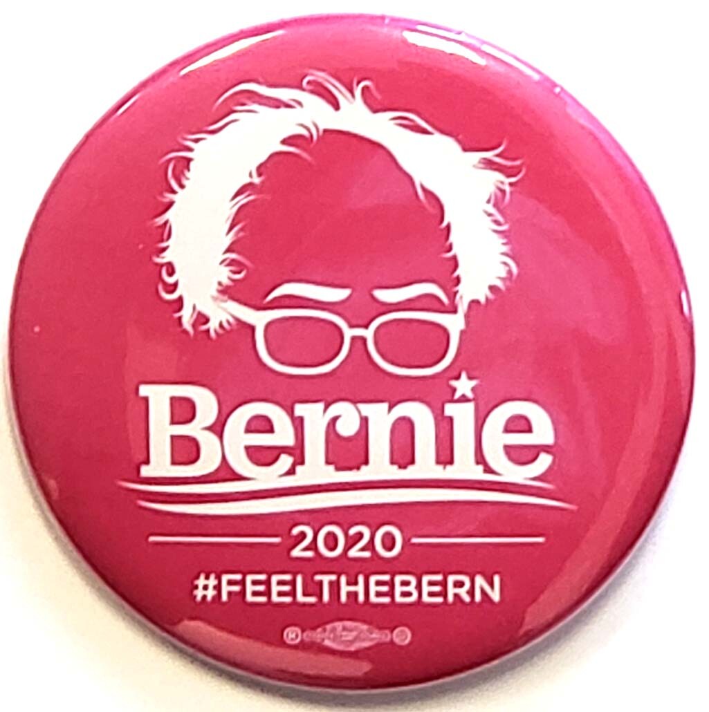 2020 Bernie Sanders For President Campaign Button