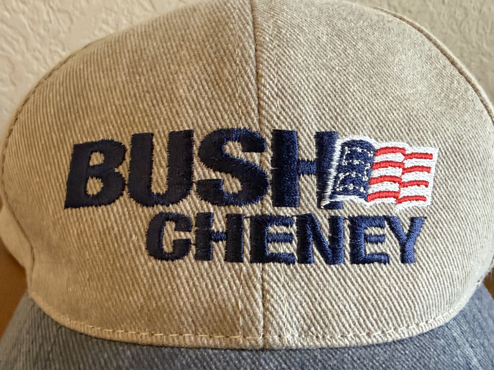 Vintage 2004 Presidential Election Bush Cheney Spalding Baseball Hat Cap Rare
