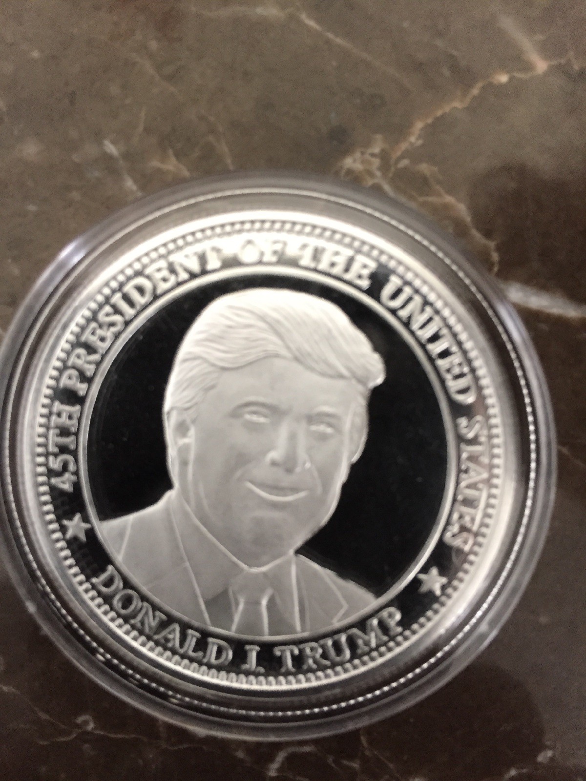 DONALD TRUMP 1 OZ .999 SILVER COIN, 45TH PRESIDENT 2020 FREEDOM COIN