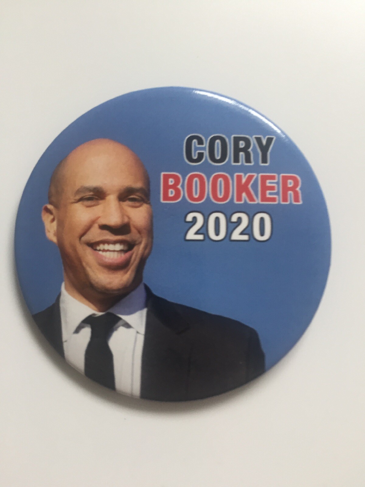 2020 New Jersey Senator Cory Booker for President 3″ Button Pin Newark Mayor