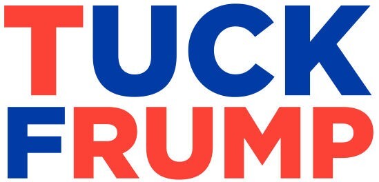 Tuck Frump Anti Donald Trump 3×5 Vinyl Sticker Bumper Decal Red White Blue