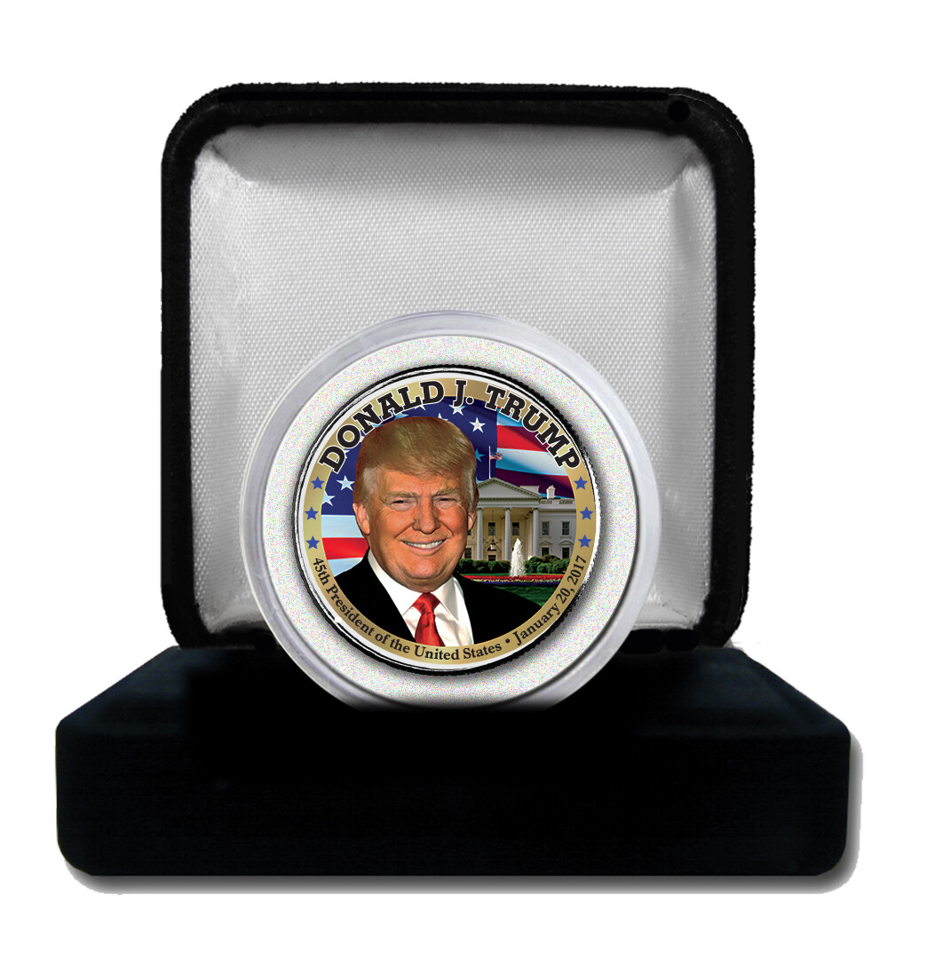 Trump Coin made From JFK Half dollar