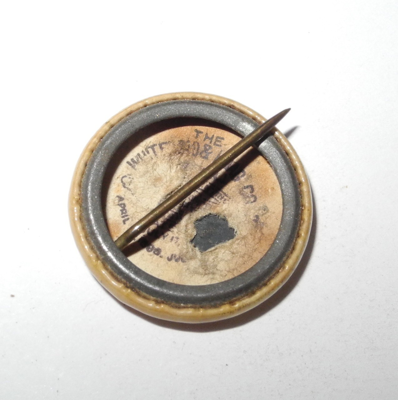 1908 William Howard Taft Political Campaign President Election Button 7/8″ Pin
