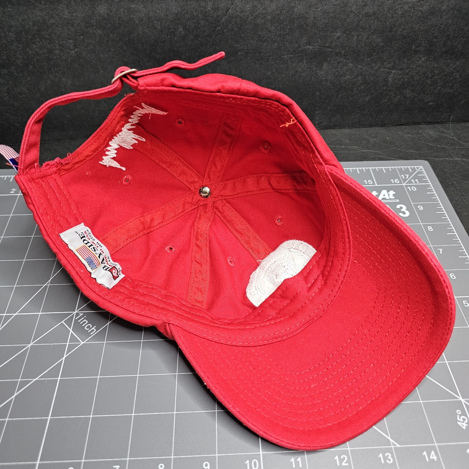 USA President Donald Trump Presidential Seal Red Adjustable Hat Cap
