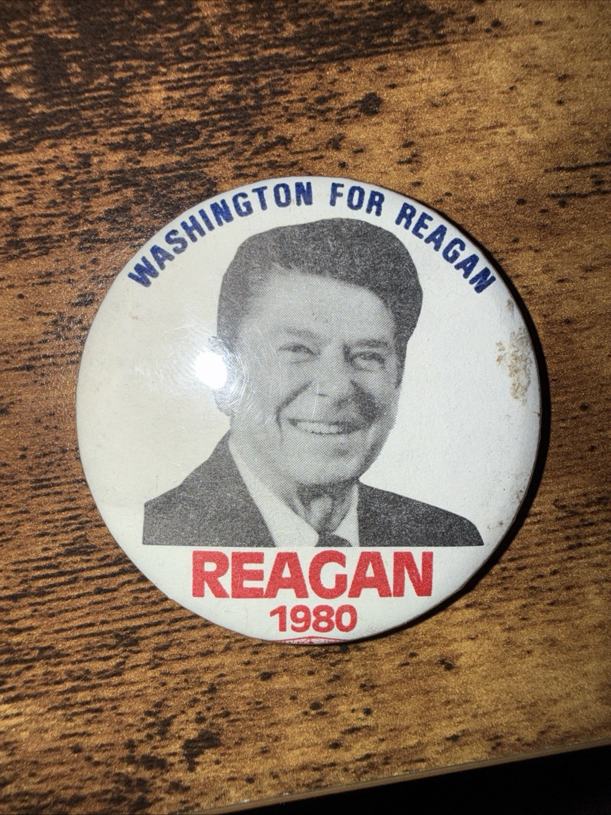 Washington For Reagan Campaign Button/pin 1980
