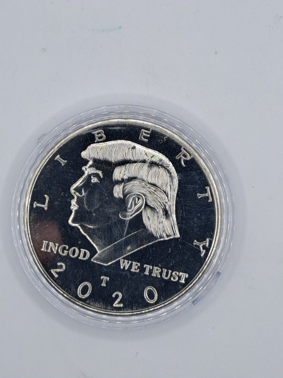 Donald Trump Silver Plated Commemorative Coin