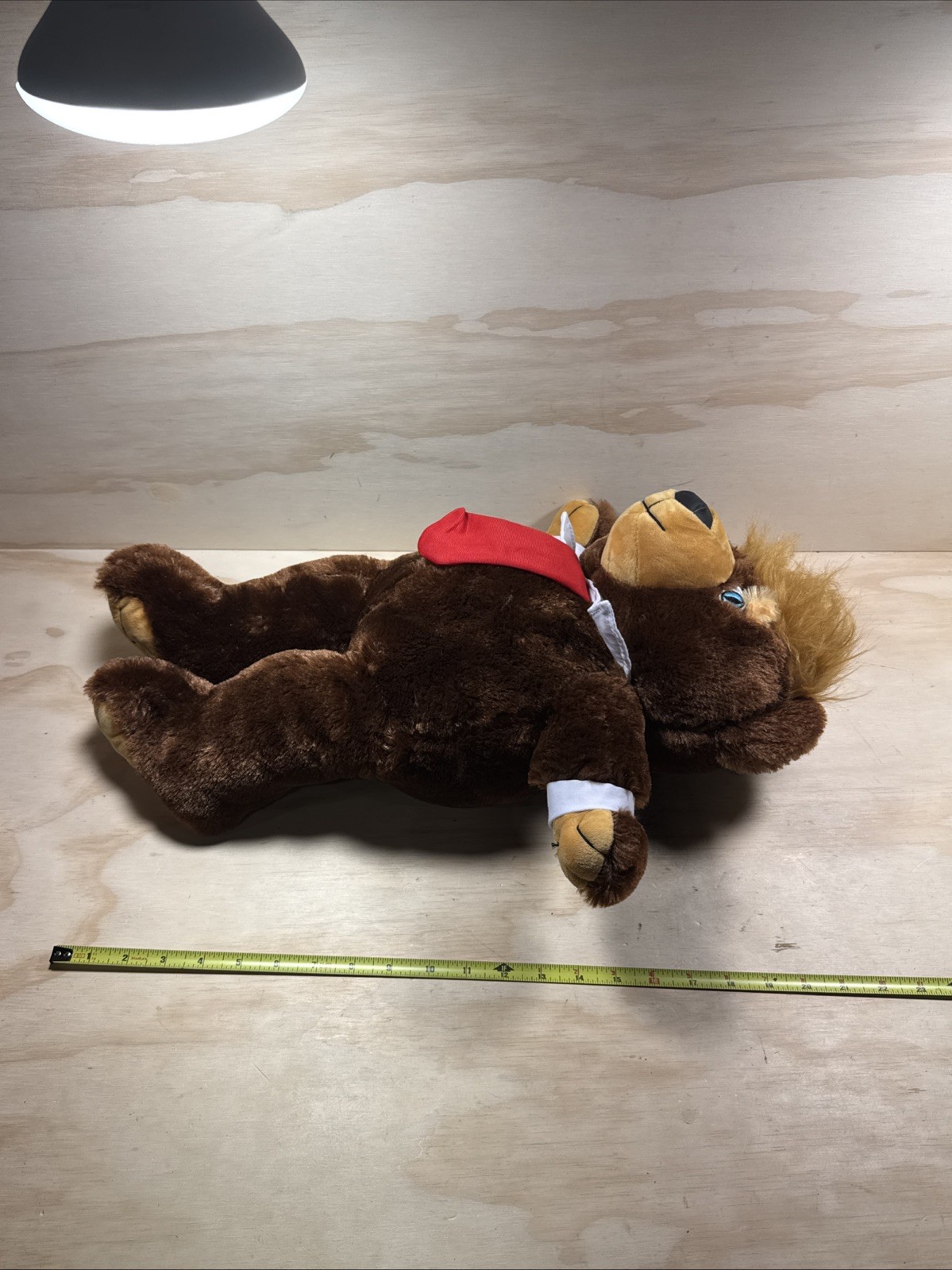 President Trump Trumpy Bear 20” Teddy Bear w American Flag Stuffed Animal