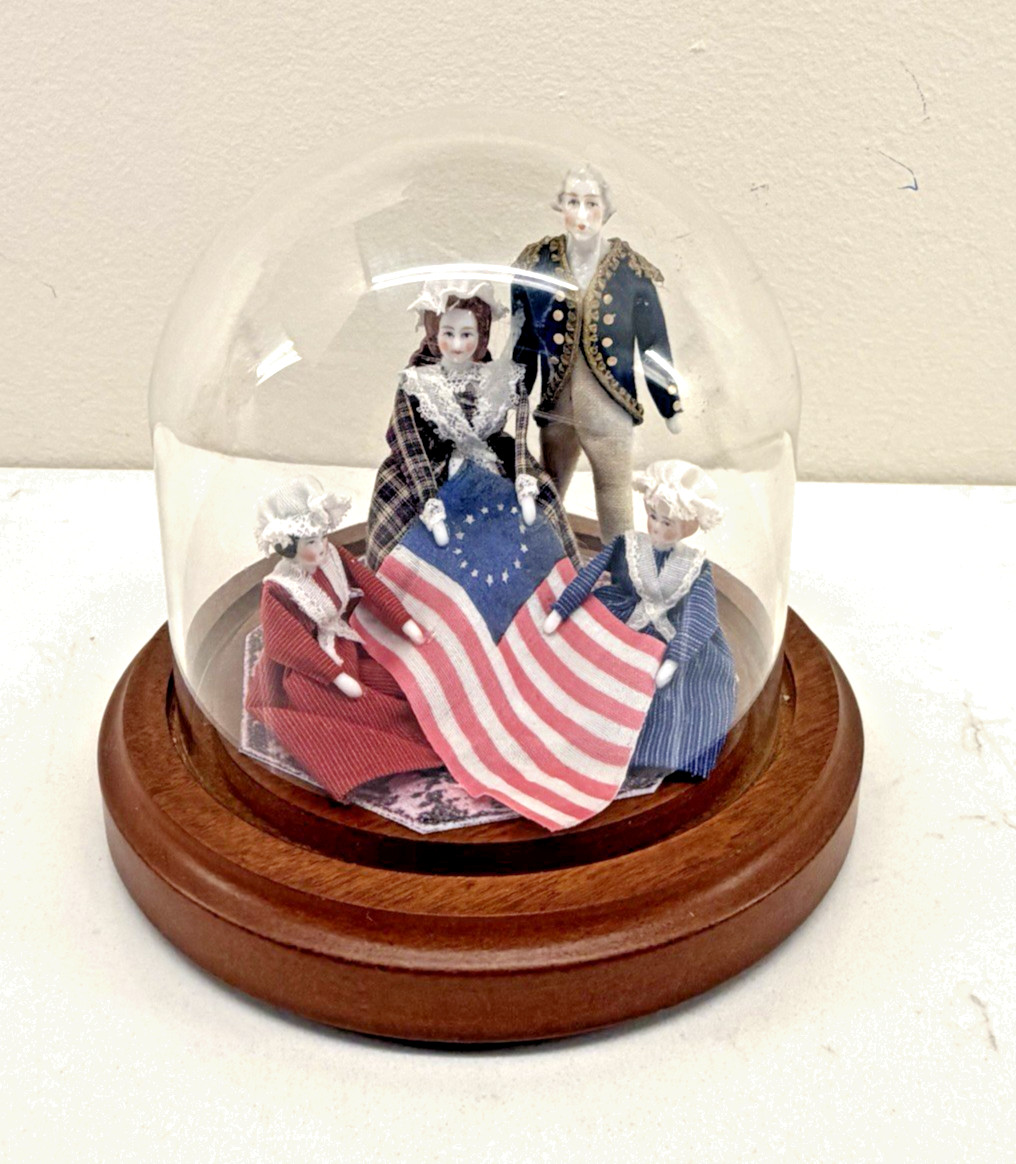 2005 UFDC Convention 2005 Making Of The Flag By Rosemarie Snyder Under Glass
