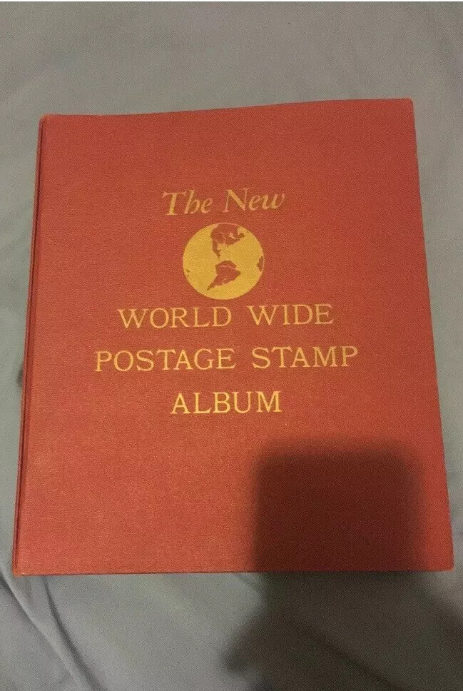 The New World Wide Postage Stamp Album 1900s Great Condition.