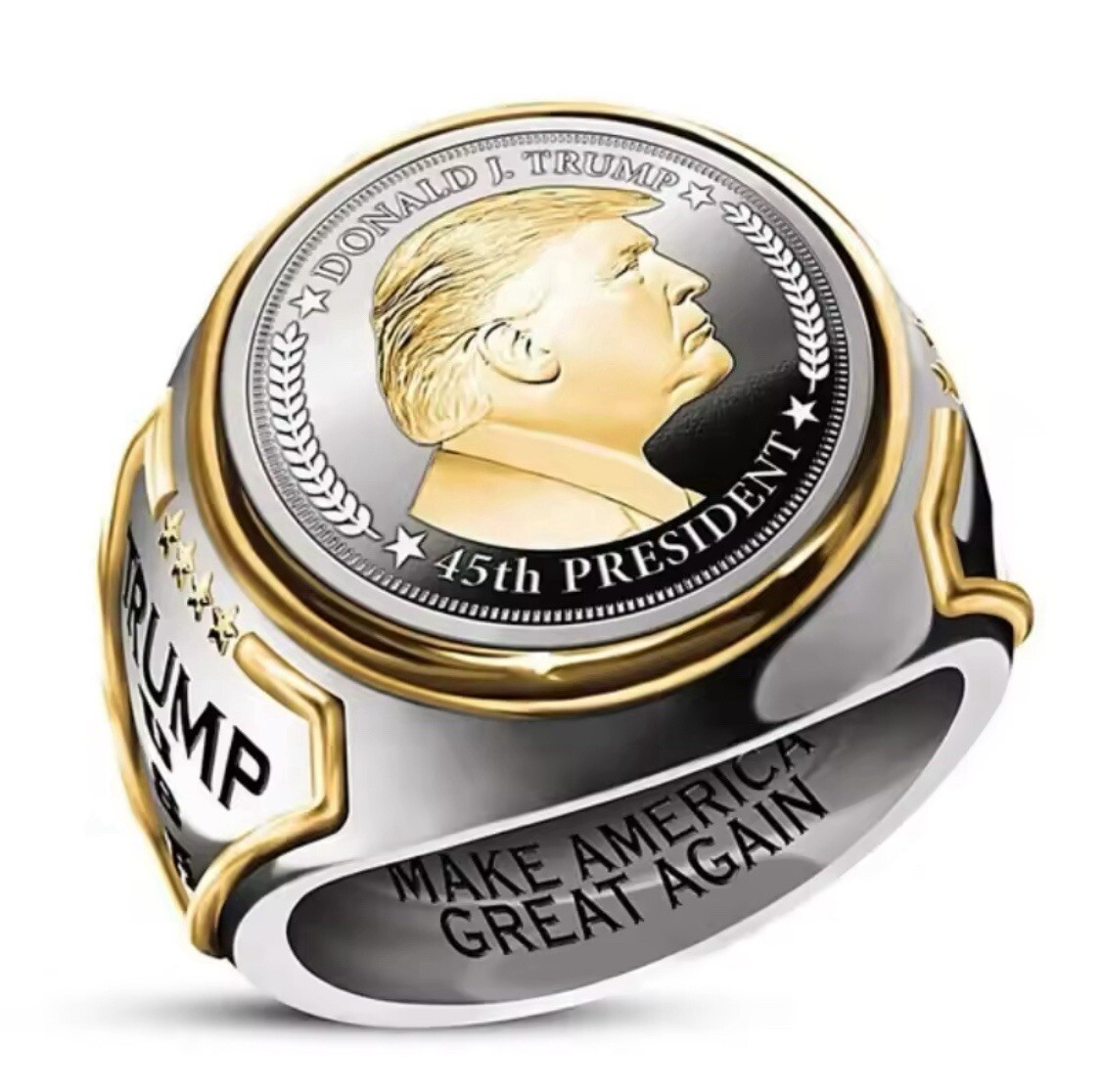 President Mr Donald Trump Special Edition Collectible Ring , Limited Edition 10