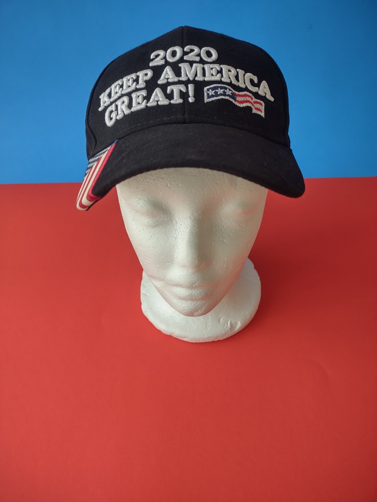 2020 Campaign KEEP AMERICA GREAT KAG/MAGA Hat/ Cap US Flag Stars and Stripes