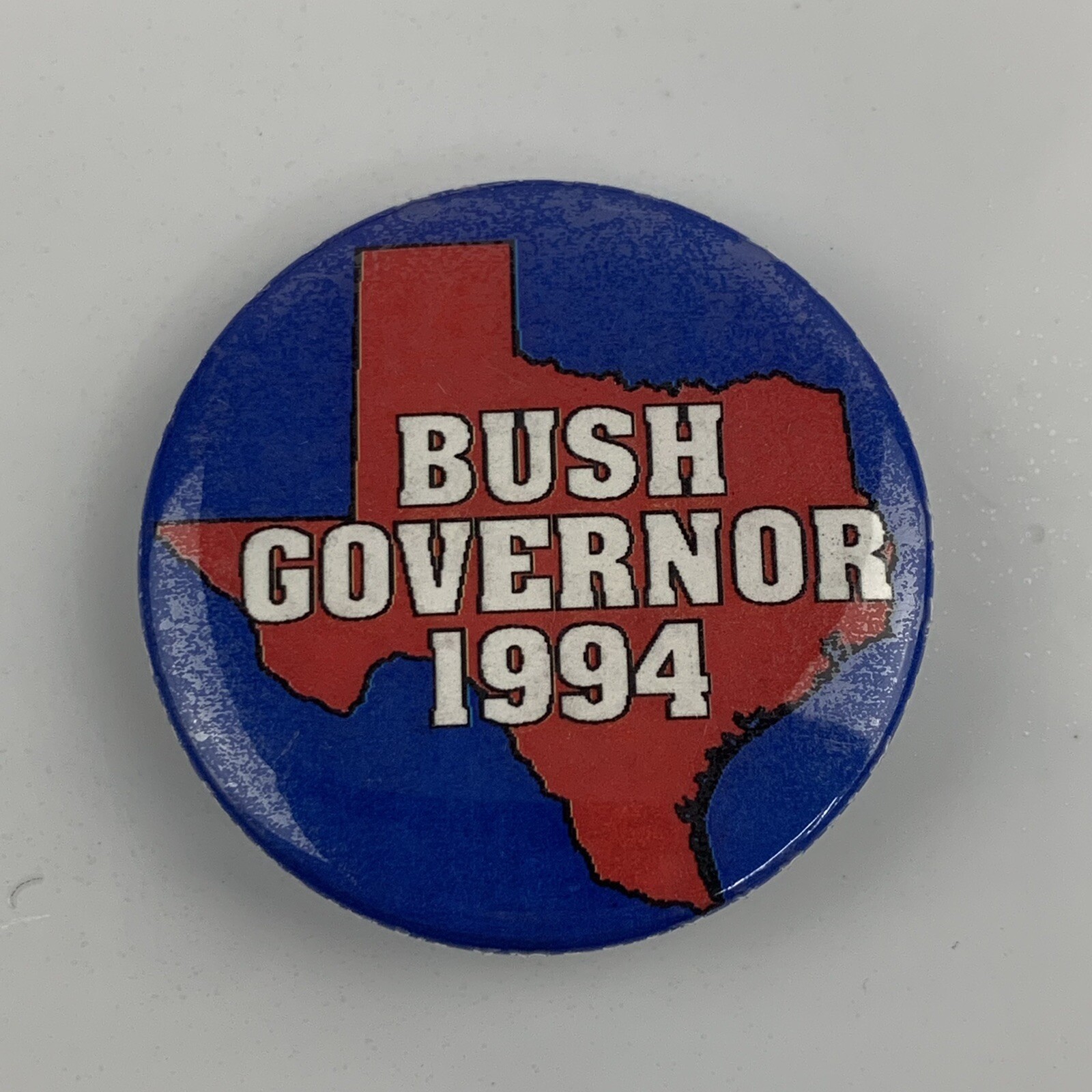 George W. Bush 1994 Texas State Local Campaign Pin Button Political Vintage