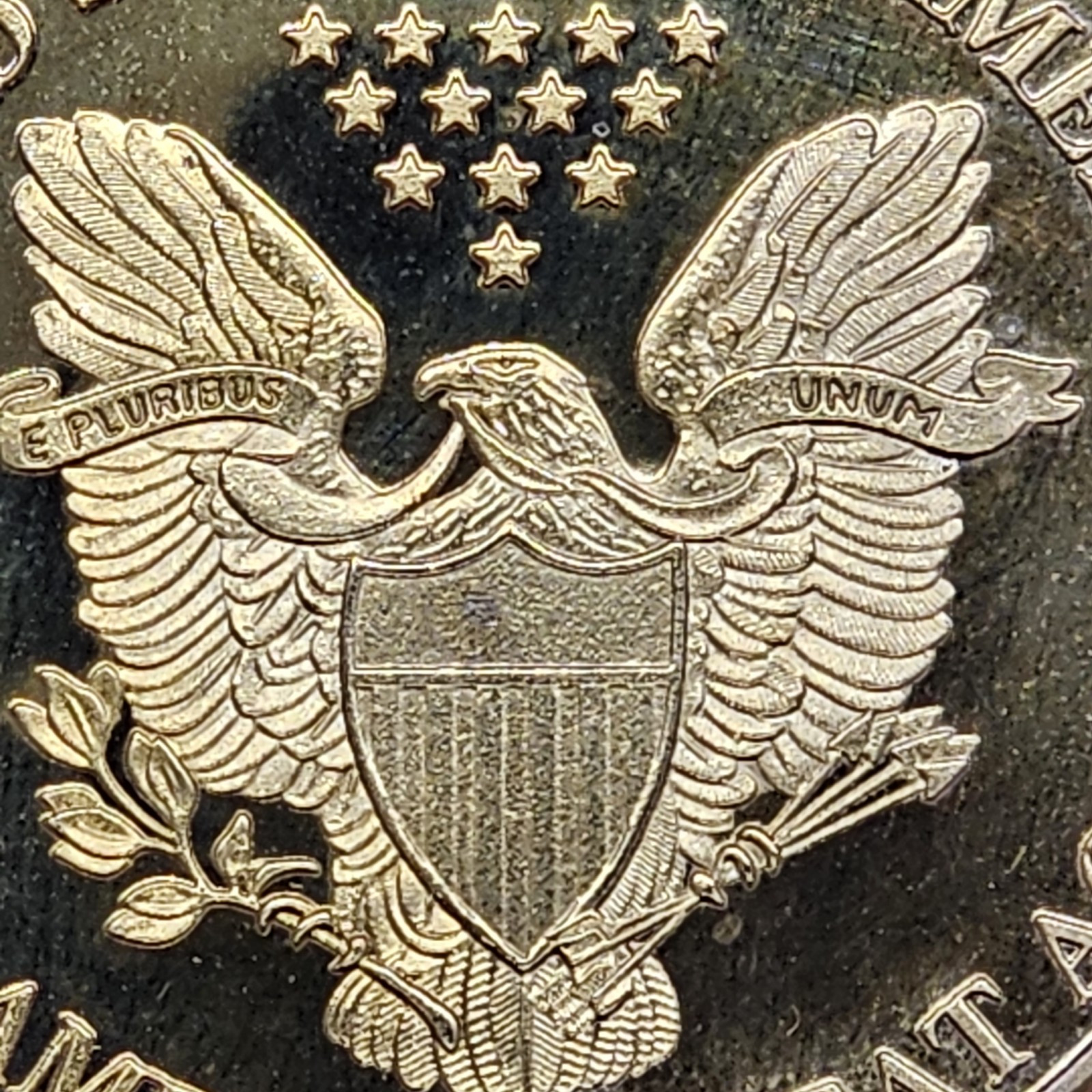 President Donald Trump Coin Gold Silver Plated America