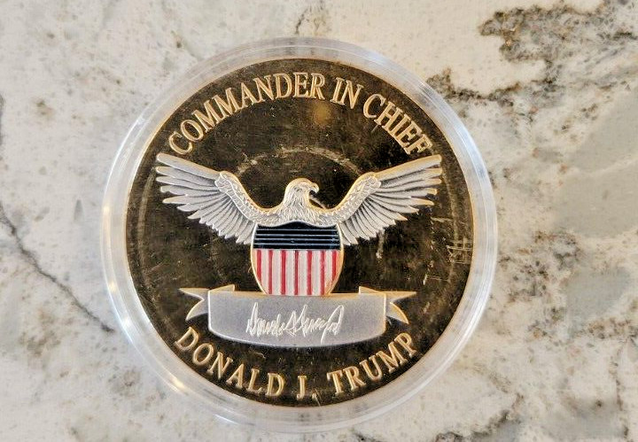 2020 President Donald Trump Keep America Great Gold Silver Commemorative Coin