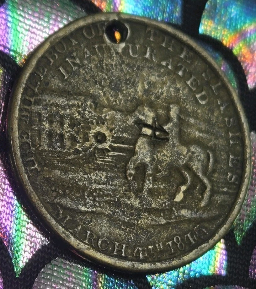 Henry Clay 1844 Campaign Token Rare Obsolete Pre-inaugural Design Whig President