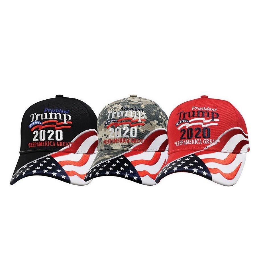 Trump Hat Camo ball cap Trump Assorted Colors Lot of 3
