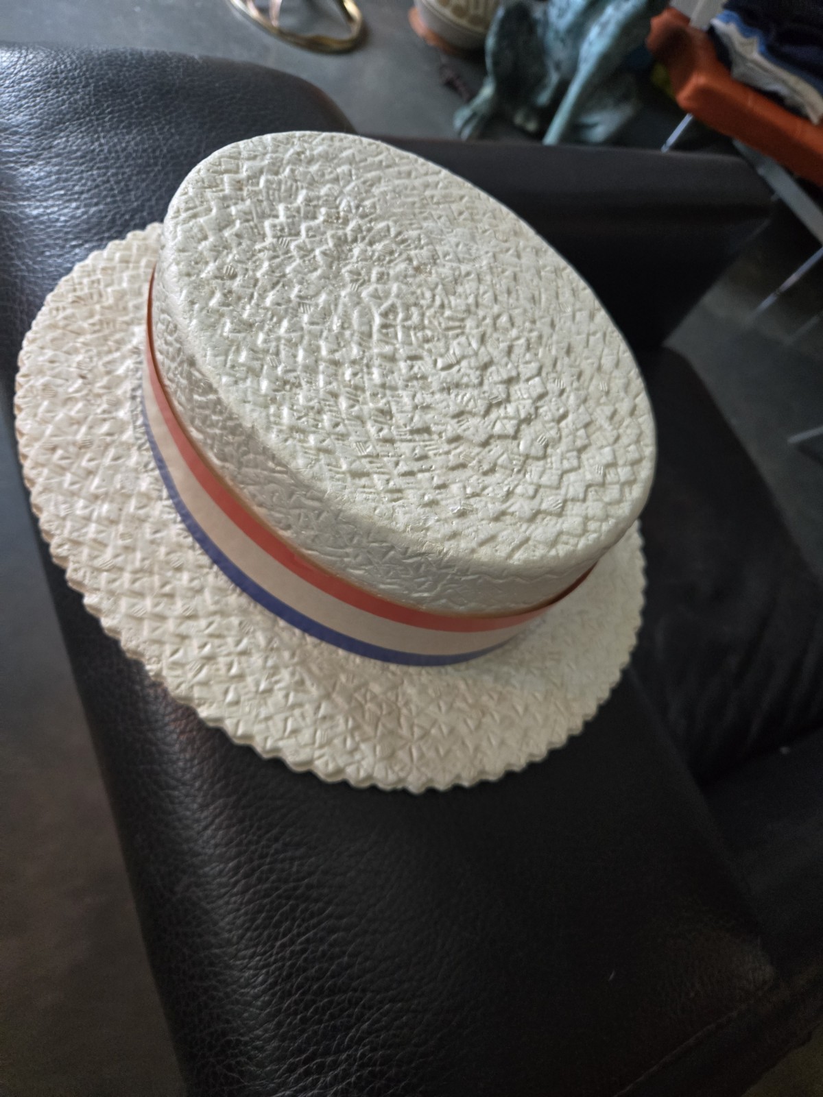 VERY RARE COMPLETE RICHARD M NIXON NIXONETTE DRESS WITH HAT, SASH AND BUTTONS
