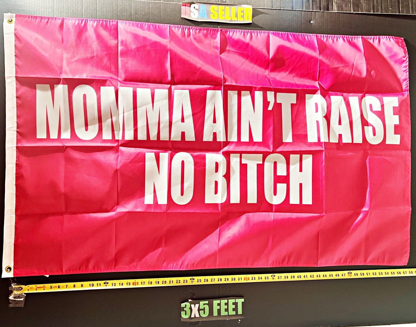 Send Nudes Flag FREE SHIPPING Momma Dorm Room USA Busch Claw Beer Pong Sign 3×5′